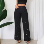 Loose Fit Wide Leg Jeans Trendy Street Style Flattering Design Comfortable Fabric Womens Casual