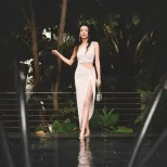 Sexy Hollow Out High Waist Slit Dress Asymmetrical Shoulder Bodycon Fit Autumn Fashion Perfect f