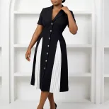 Womens Blazer Stylish Color Block Design Elegant Fit Office Wear Wholesale Available bulk order