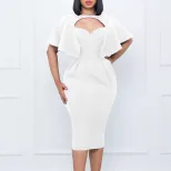 Pencil Dress Elegant Bodycon Fit Office Style Versatile for Work or Events Wholesale Available