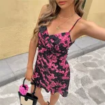 Womens Bodycon Mini Dress Sexy Spaghetti Strap Soft Fabric Spring Summer Style Wholesale Availab