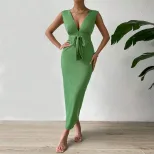 Sexy Backless Bodycon Cami Dress Spring Summer Collection Perfect for Parties Wholesale Availabl