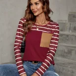 Womens Casual Solid Color T Shirt Round Neck Short Sleeve Lightweight Fabric Fashionable for Eve