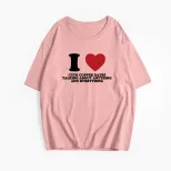 Womens Vintage Graphic T Shirt Casual Loose Fit Round Neck Short Sleeve Cotton Summer Essential