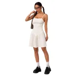 French Style Vacation Dress V Neck Backless Slim Fit Sleeveless Perfect for Summer Events Wholes