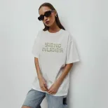 Womens Summer Cotton T Shirt Casual Loose Fit Round Neck Graphic Print Versatile Everyday Wear W