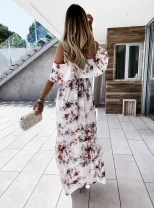 Summer Dress Casual Style Short Sleeve Lightweight Fabric Perfect for Everyday Wear Ready to Shi
