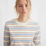 Striped Long Sleeve T Shirt for Women Casual Loose Fit Slimming Design Autumn Collection Wholesa