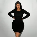 Womens Sexy Backless Dress High Waist Bodycon Fit Spring Summer Style Perfect for Parties or Cas
