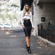 PU Bodycon Skirt Comfortable Fleece Lined Available in Three Colors Spring Summer Fashion for Women Wholesale Supply