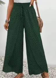 Womens Vintage Bohemian Wide Leg Trousers Loose Fit Urban Style Spring Fall Wholesale Available