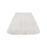Lace A Line Mini Skirt for Women High Waist Tulle Design Spring Summer Ballet Style