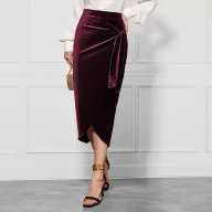 Wholesale Womens Skirts Red Multiple Sizes OEM ODM Supplier