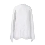 Chiffon Batwing Sleeve Dress Elegant and Fashionable Plus Size for Casual Occasions Wholesale Available