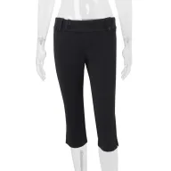 Womens Yoga Pants Slim Fit Casual Style Solid Color Outdoor and Sports Use Available in Black S M L