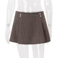 Wholesale Womens Skirts Brown Multiple Sizes OEM ODM Supplier