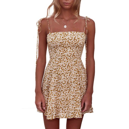 Floral Print Bodycon Maxi Dress Sleeveless V Neck Summer Vacation Style Wholesale Available OEM
