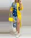 Yellow and blue