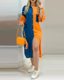Dark Blue Orange