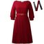 Burgundy + Belt