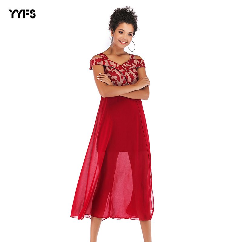 Off Shoulder Tulle Dress Elegant Design Spring Collection Womens Fashion Wholesale Available