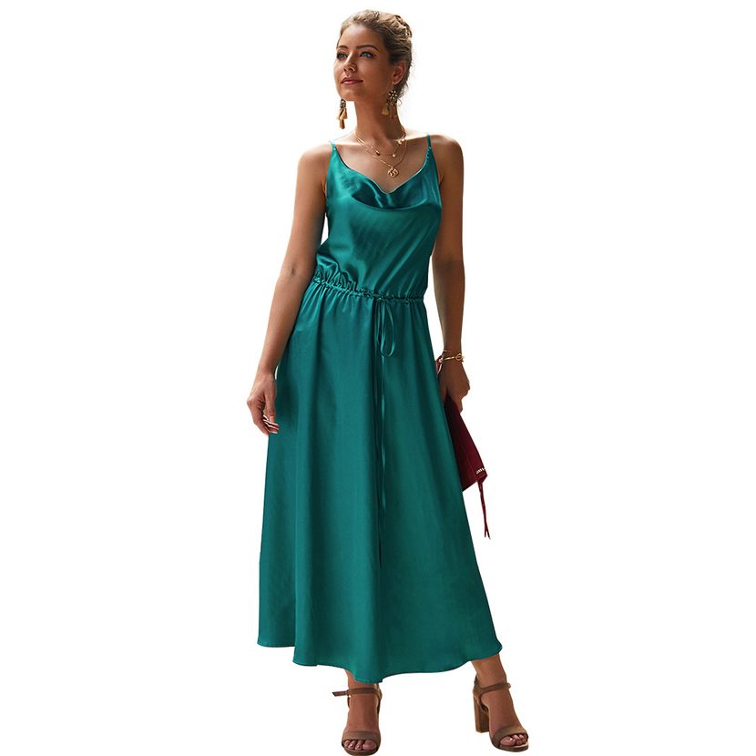 Womens Casual Dress Customizable Design Short Sleeve Comfortable Fabric Suitable for All Seasons