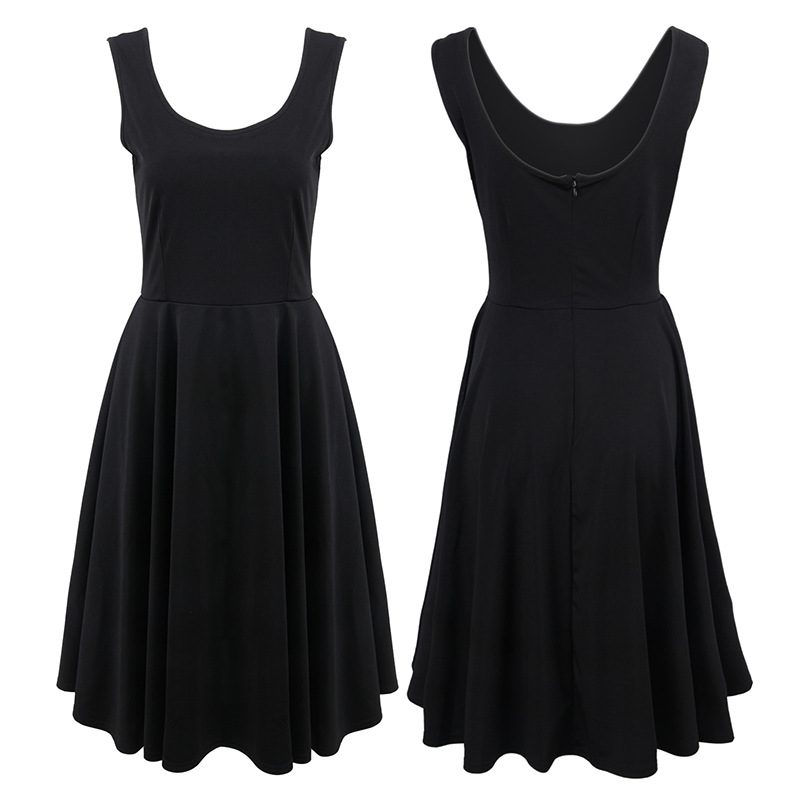 Sleeveless Bodycon Dress Solid Color Off Shoulder Casual Style Perfect for Spring and Summer Who