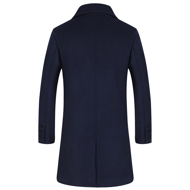 Mens Slim Fit Overcoat with Scarf Stylish Autumn Design Perfect for Casual and Formal Occasions