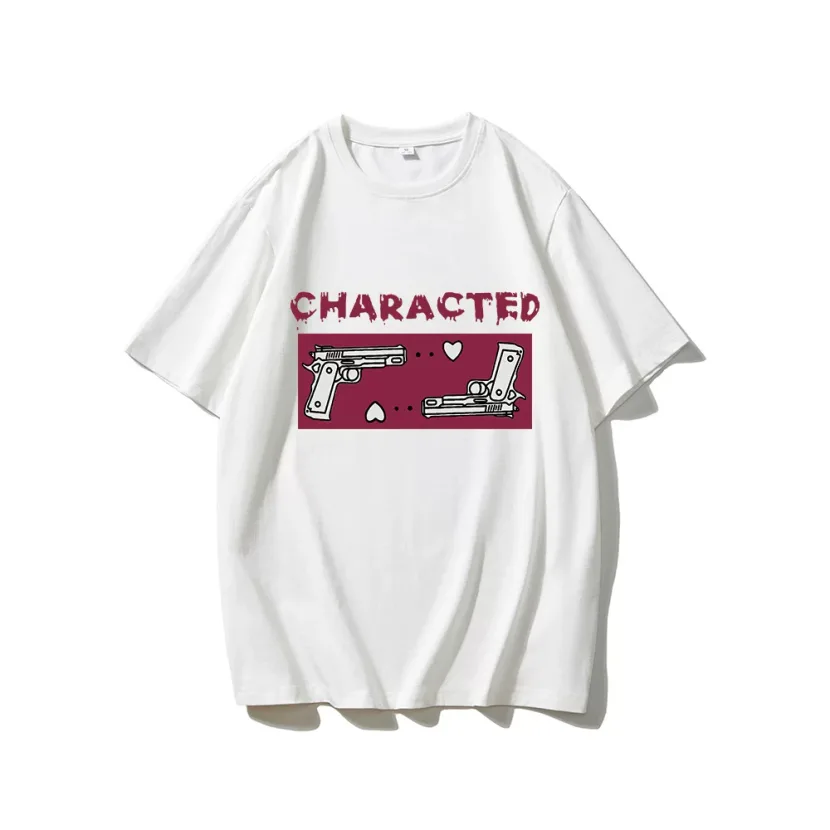 Womens Summer Graphic T Shirt Loose Fit Round Neck Short Sleeve Cotton Casual Everyday Wear Whol