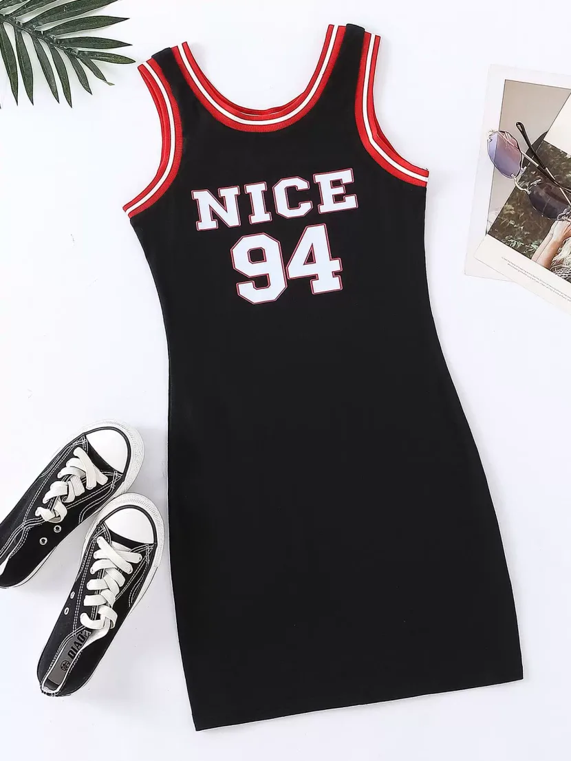 Fashionable Womens Sleeveless Dress Simple Design Versatile Style Comfortable Fabric Perfect for