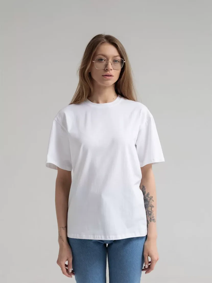 Womens 100 Cotton Solid Color T Shirt Round Neck Short Sleeve Versatile Style Spring Summer Coll