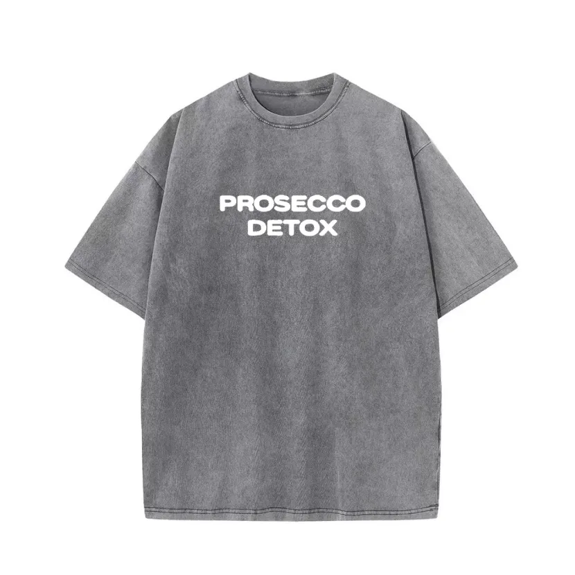 Loose Fit Graphic Print T Shirt for Women Summer Style Vintage Wash Design Casual Wear Wholesale
