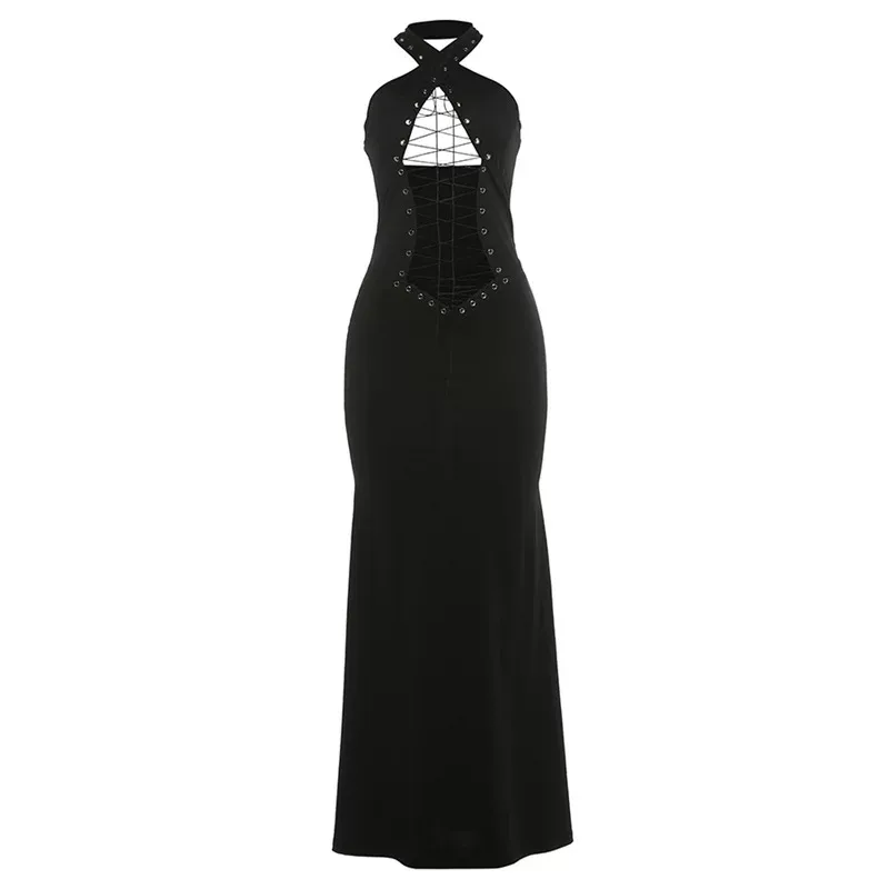 Womens Sexy Cross Back Bodycon Dress Spring Collection Figure Hugging Stylish Backless Perfect f