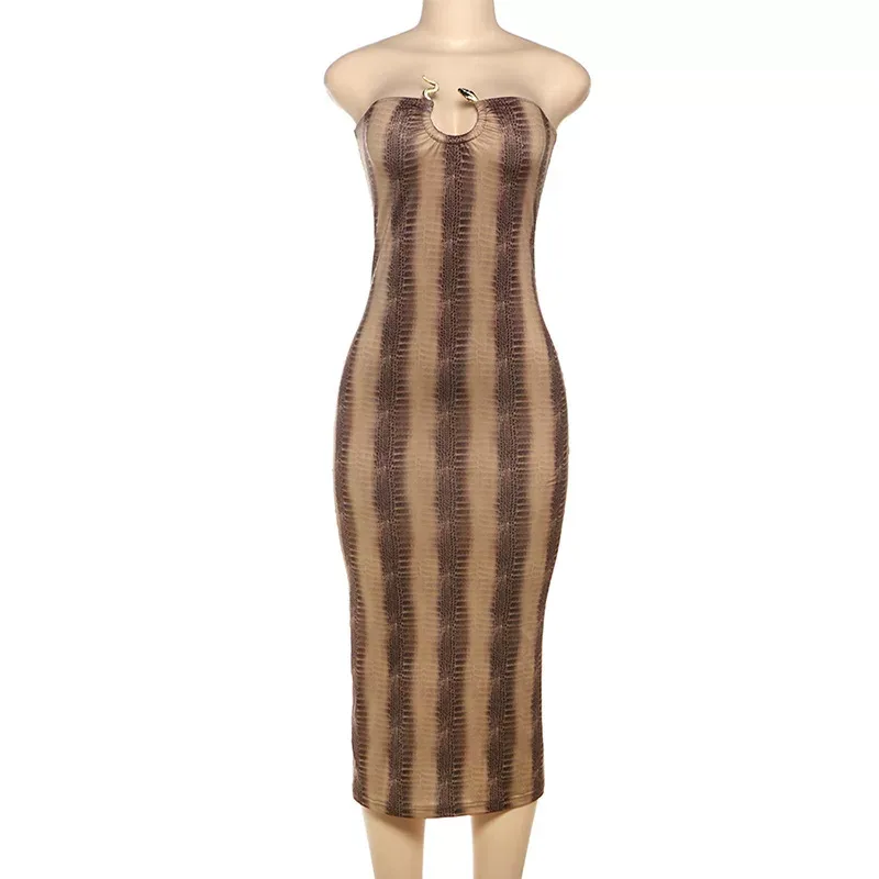 Womens Bodycon Maxi Dress Sleeveless Floral Print Slim Fit Sexy Style Perfect for Spring Summer