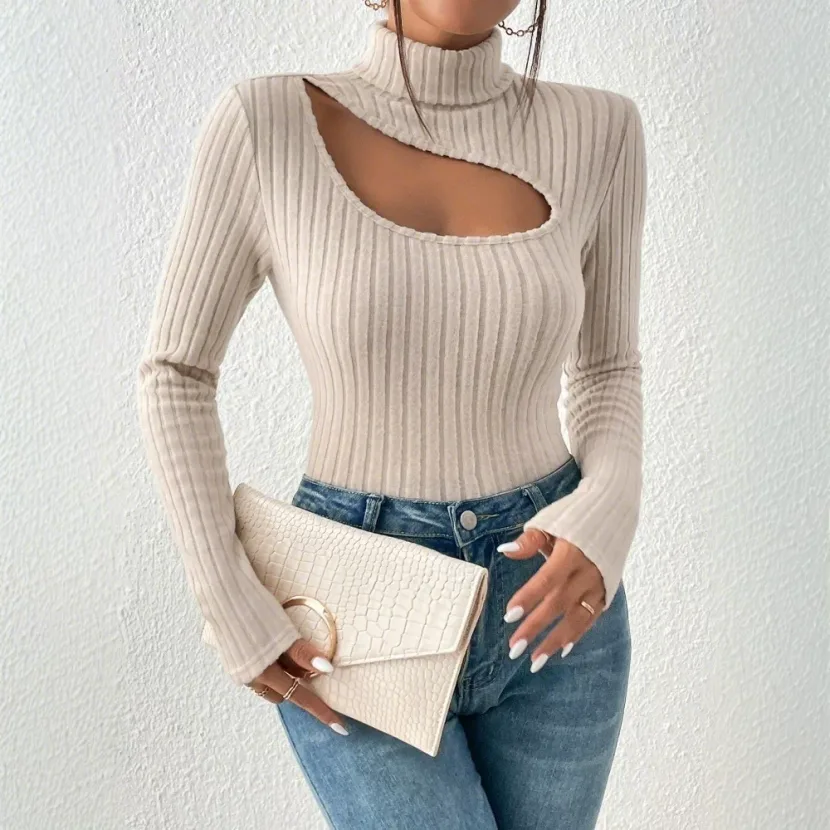 Elegant Slim Fit Short Sleeve T Shirt Lightweight Fabric Spring Summer Style Perfect for Casual