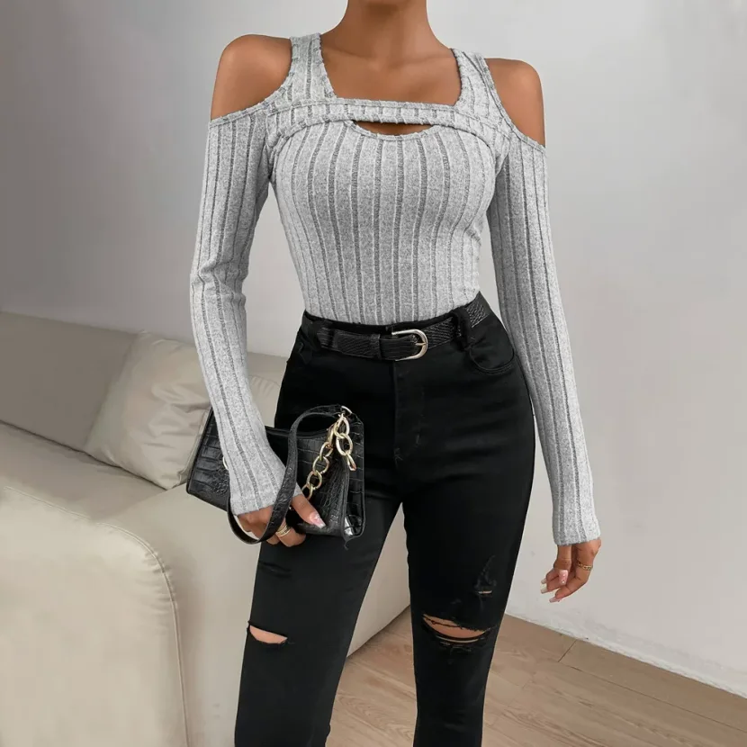 Elegant Womens Dress Spring Summer Two Piece Design Slim Fit Sophisticated Style Wholesale Avail