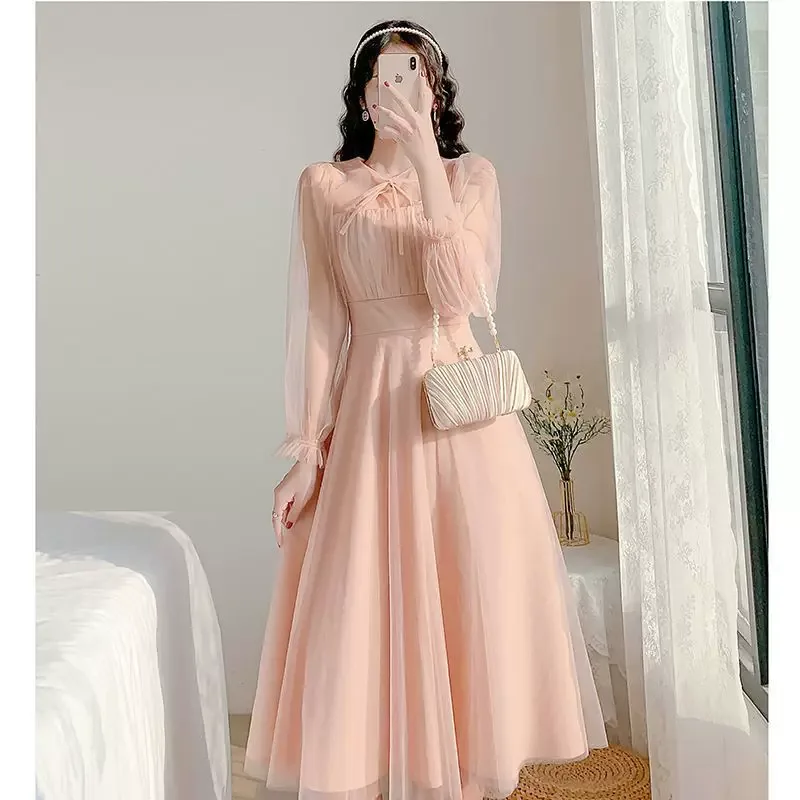 Summer Womens Dress French Style Tulle Maxi Dress Soft and Romantic Available in Red Wholesale Sizes S to XXL