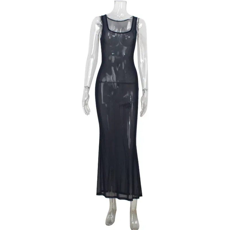 Womens Sheer Mesh Beach Vacation Dress Sexy Elegant Lightweight Perfect for Summer Parties Whole